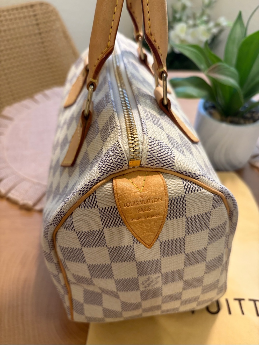 Louis Vuitton Damier Azur Speedy 25 - Picture 6 of 12